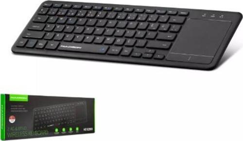 HADRON HDX2505 BLUETOOTH + WIRELESS KLAVYE + TOUCH PAD Q SİYAH