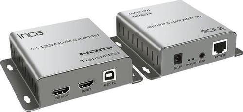 IEX-120 HDMI 4K@30Hz 120mt KVM Network Extender 4K@30Hz (CAT-5e-CAT-6 Kablo Uzunluğu)