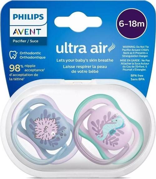 Ultra Air Emzik 6-18 Ay 2li Kız SCF085/61