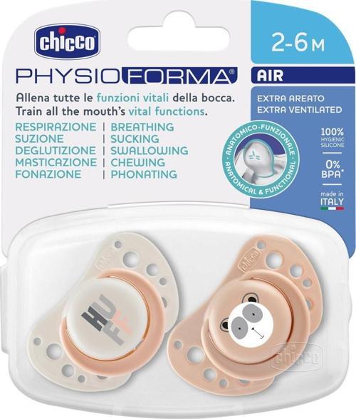 PhysioForma Air 2'li Silikon Emzik 2-6 Ay Kız