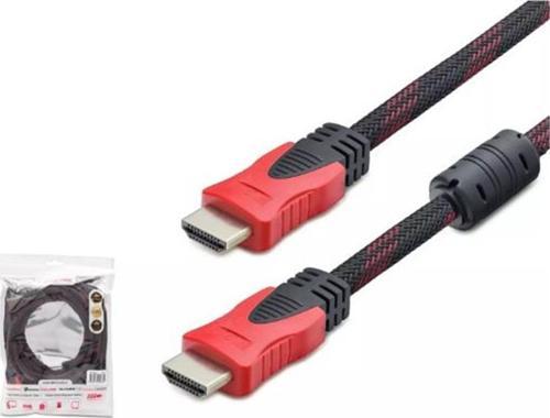 HADRON HDX2017 HDMI (M) TO HDMI (M) KABLO ÖRGÜLÜ 10M SİYAH