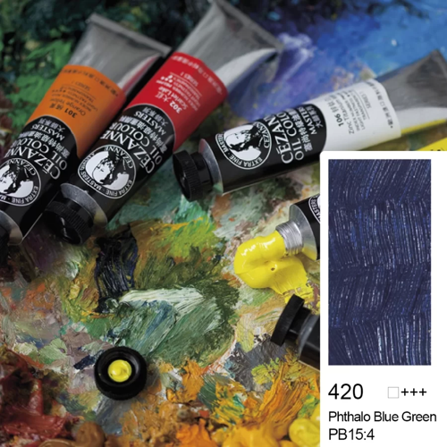 Cezanne Extra Fine Yağlı Boya 45 ml Phthalo Blue Green 420