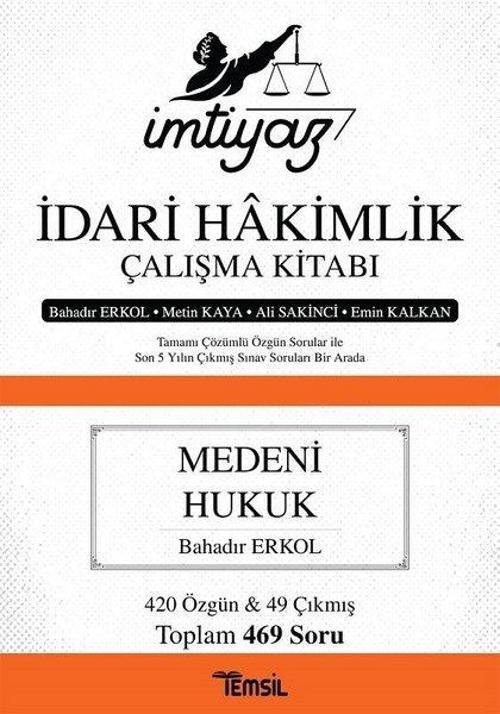 İmtiyaz İdari Hakimlik Çalışma Kitabı Medeni Hukuk
