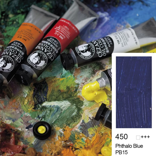 Cezanne Extra Fine Yağlı Boya 45 ml Phthalo Blue 450
