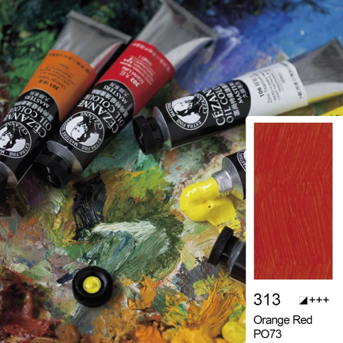 Cezanne Extra Fine Yağlı Boya 45 ml Orange Red 313