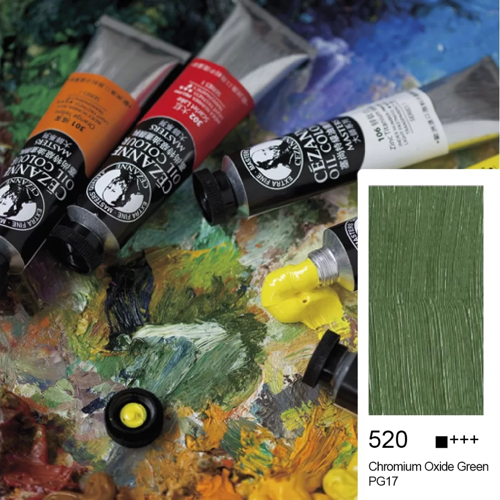 Cezanne Extra Fine Yağlı Boya 45 ml Chromium Oxide Green 520