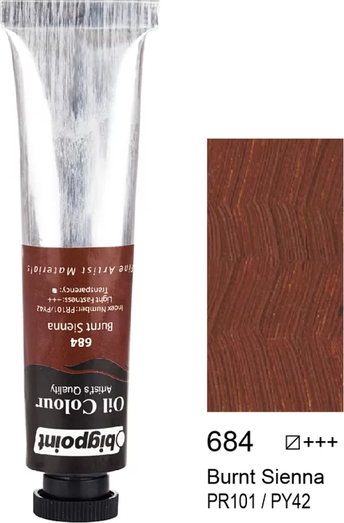 Yağlı Boya 200 ml Burnt Sienna 684