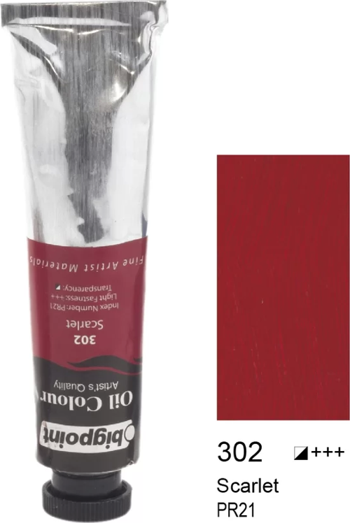 Yağlı Boya 45 ml Scarlet 302
