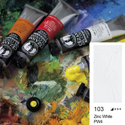 Cezanne Extra Fine Yağlı Boya 45 ml Zinc White 103