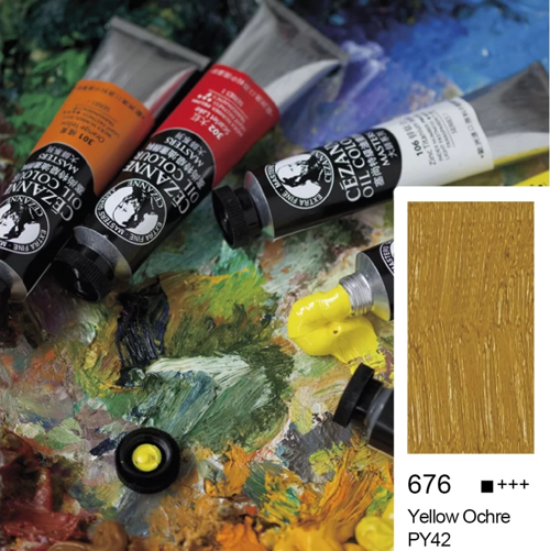 Cezanne Extra Fine Yağlı Boya 45 ml Yellow Ochre 676
