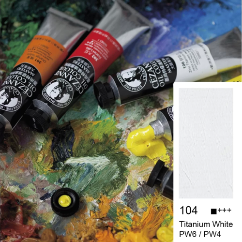 Cezanne Extra Fine Yağlı Boya 45 ml Titanium White 104