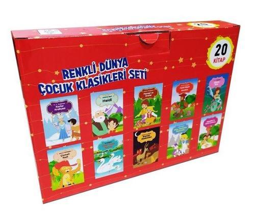 Renkli Dünya Çocuk Klasikleri Seti - 20 Kitap Takım