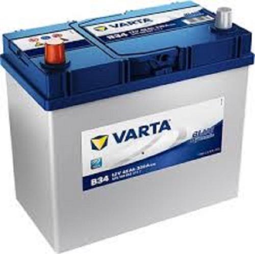 B34 12V 45 Ah Amper Ters Kutup Akü