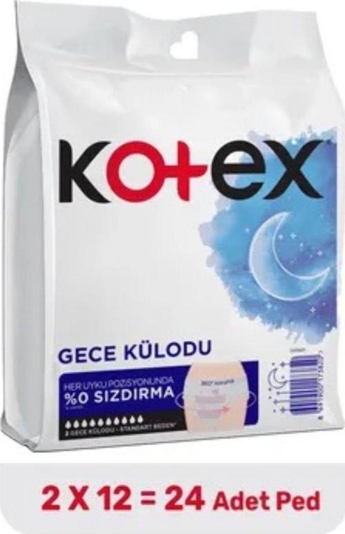 Regl Gece Külodu 2’li 12 Paket (24 Adet)