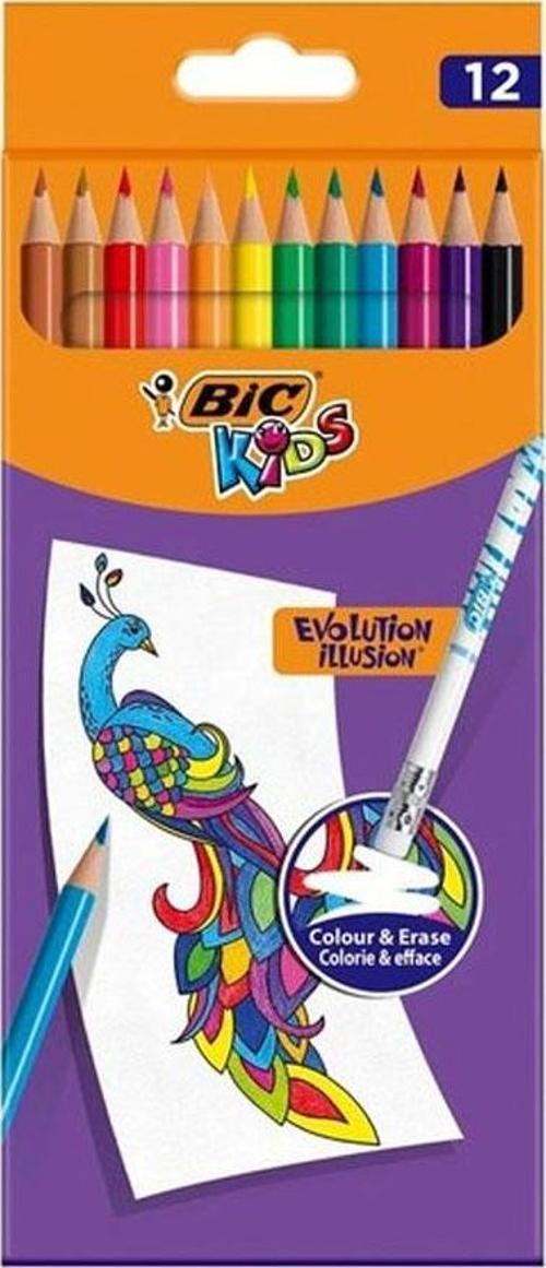 Evolution İllision Silinebilir Kuru Boya 12 Renk 987868
