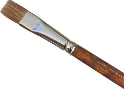 Fırça 210 Serisi Ox Hair Öküz Kulağı Tüyü Yassı Uçlu No 20