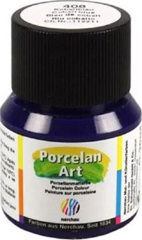 Porselen Boyası 20 ml Cobalt Mavi 408