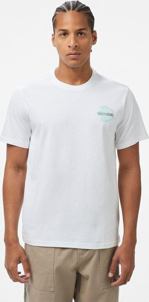 Loose Fit Erkek Grafik Baskılı Beyaz T-Shirt