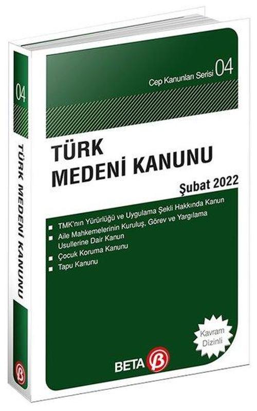 Türk Medeni Kanunu 2022