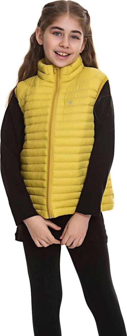 Kız Ç.Yelek Kolu Lastikli Elyaf Dolgulu Kız Çocuk Yelek