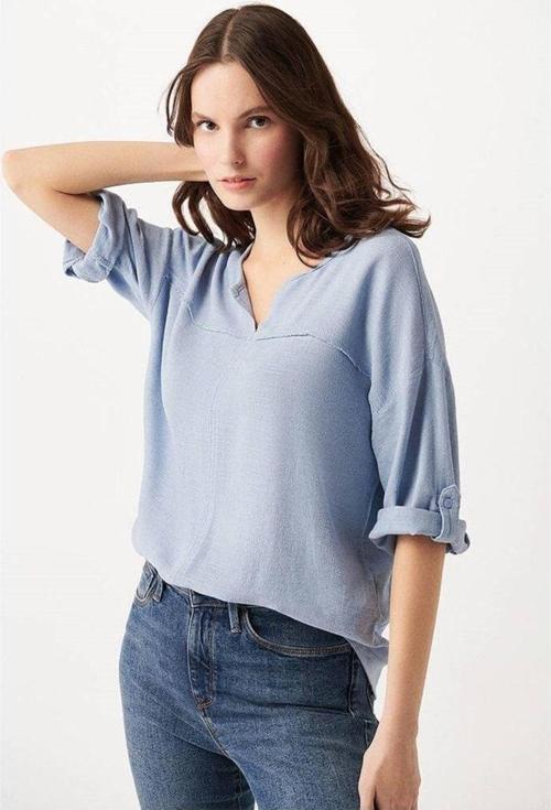 Kadın Uzun Kollu Bluz