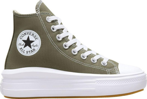Chuck Taylor All Star Move Platform A08295C Kadın Haki Günlük Sneaker Ayakkabı