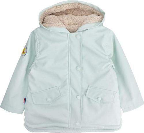 Rbtxt405-Açık Yeşil Pu Çocuk Kaban Çocuk Ceket Açık
