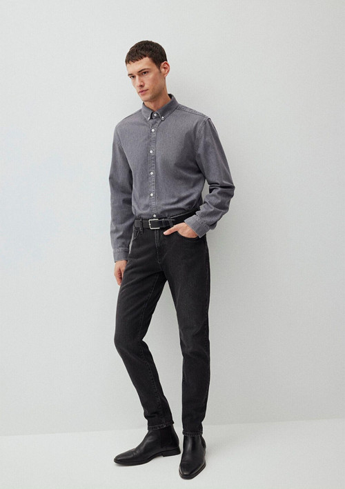 London Classic Denim Antrasit Jean Pantolon 0010172-87848