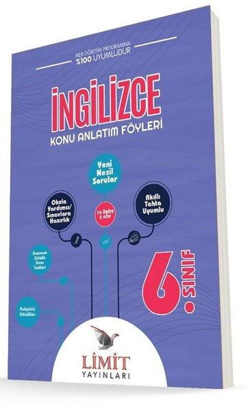 6.Sınıf İngilizce Konu Anlatım Föyü