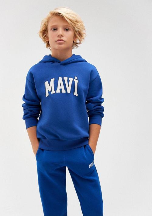 Logo Baskılı Kapüşonlu Sweatshirt 6610110-70896