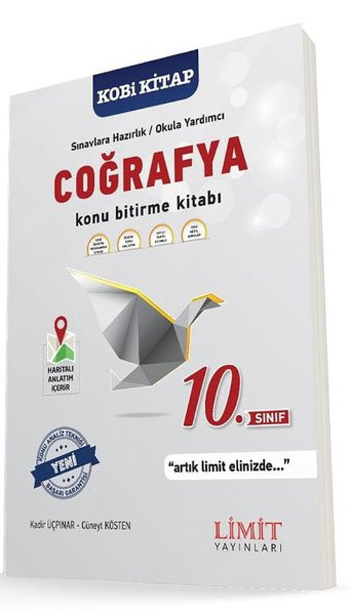 10.Sınıf Coğrafya Konu Bitirme Kitabı