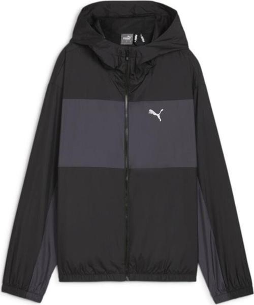 Mesh Lined Rüzgarlık Siyah 62747401 Kadın
