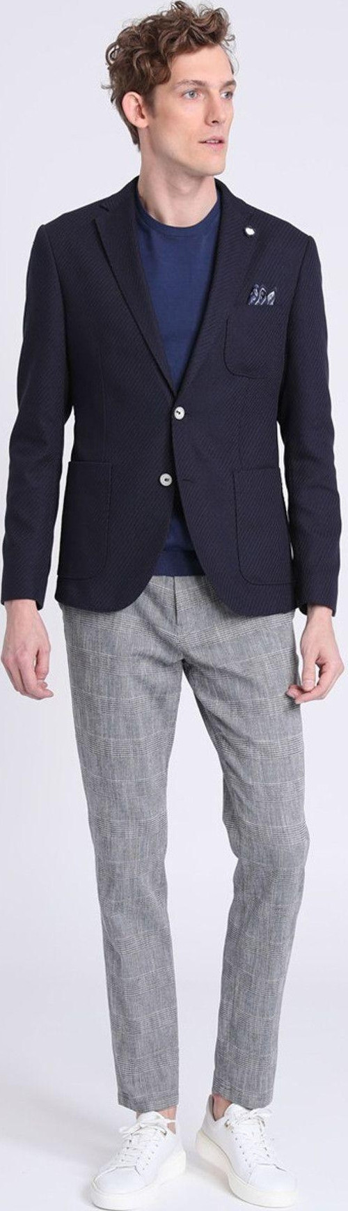 Erkek Toskana Spor Blazer Ceket Lacivert Lf18Smbl008003