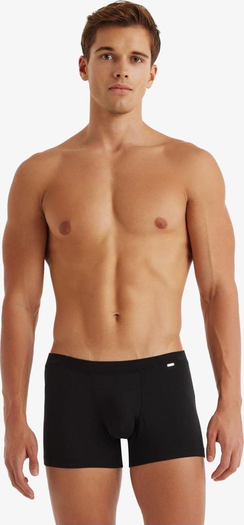 Erkek Modal Elastan Boxer Silver 9310 - Siyah