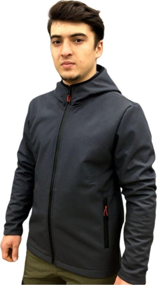 Erkek Gri Softshell Ceket