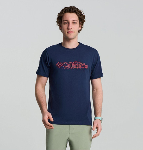 Csc Branded Peaks Erkek Kısa Kollu T-Shirt
