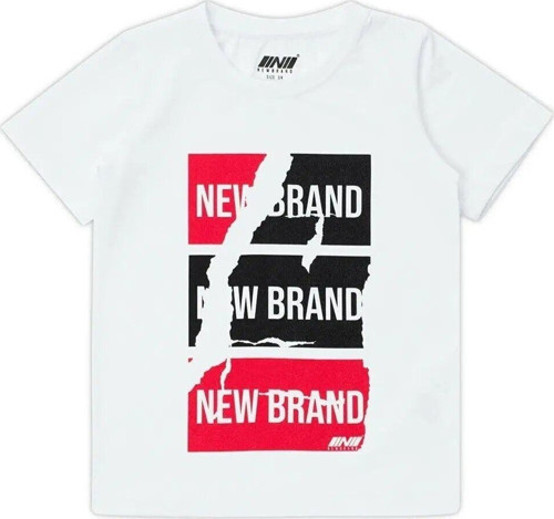 Nb7 N08Eç-02880 Beyaz Çocuk T-Shirt
