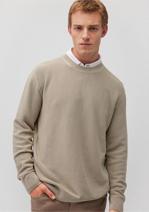 Erkek Kazak Taş Gri 0710197-70146