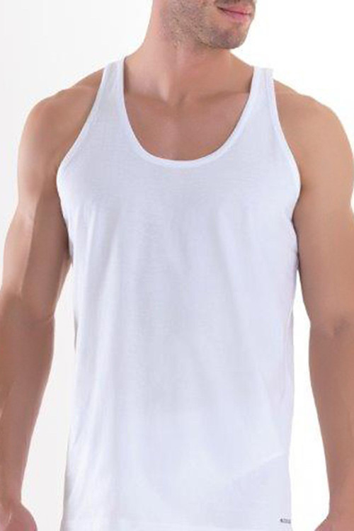 9225 Erkek Atlet Loose Fit Beyaz Xl