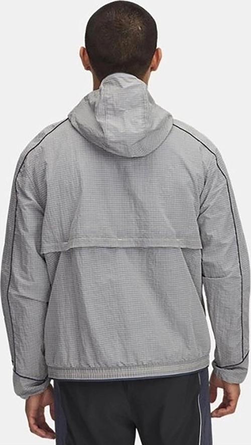 1389825-114 Ua Run 96 Jacket Fitted Beyaz Erkek Zip Ceket