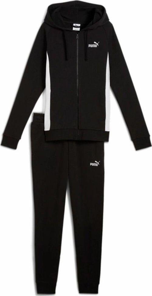 Kadin Siyah Hooded Sweat Suit Eşofman 68507701-Siyah