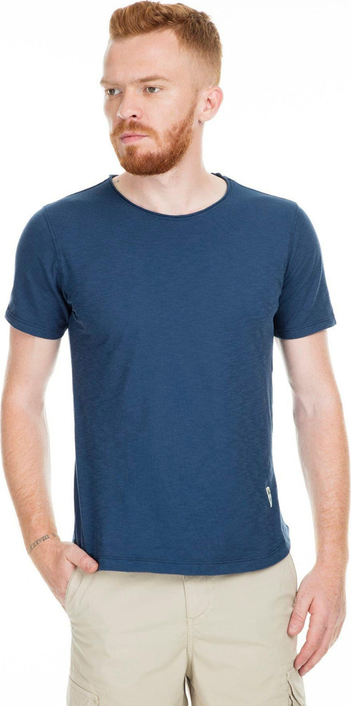 Erkek Kanus Basic T- Shirt Koyu Mavi 111020017100310