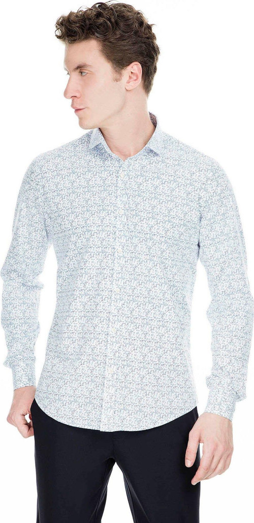 Gura Smart Gömlek Slim Fit Saks