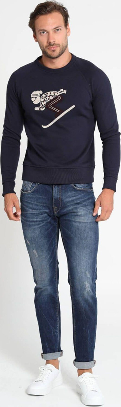 Erkek Sky Sweatshirt Lacivert 112030001100200