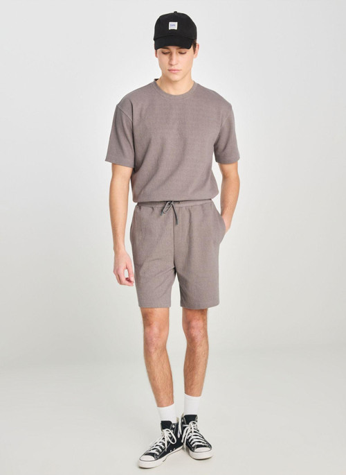 Relaxed Gri Erkek Şort L2510272035 Relaxed Fit Sweatshort