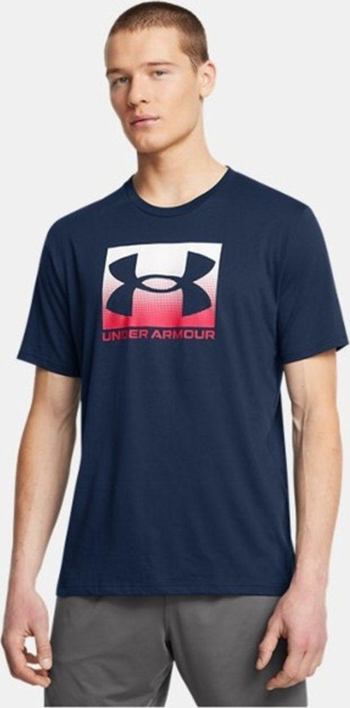 Erkek Pamuklu Regular Fit Yuvarlak Yaka Mavi T-Shirt 1386793-408