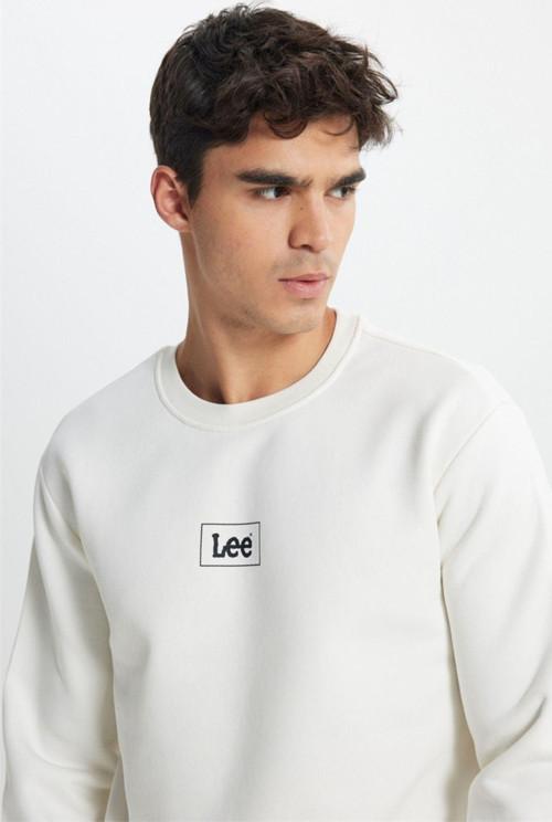 Regular Fit Normal Kesim Sıfır Yaka Sweatshirt
