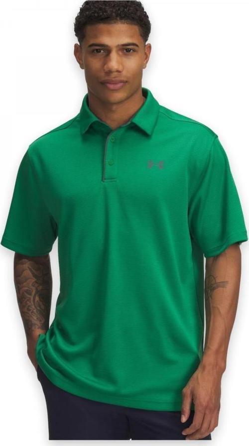 1290140 Tech Polo Yeşil Erkek T-Shirt