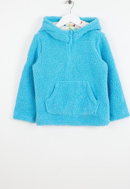 Düz Mavi Erkek Polar Üst Hrbtxt410