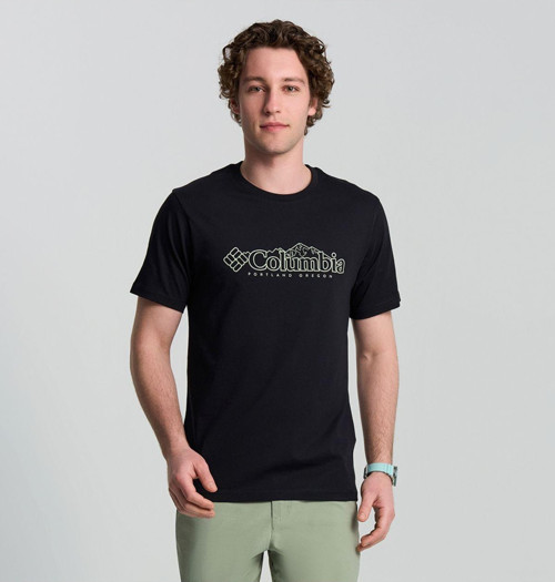 Csc Branded Peaks Erkek Kısa Kollu T-Shirt